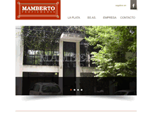 Tablet Screenshot of mambertopropiedades.com